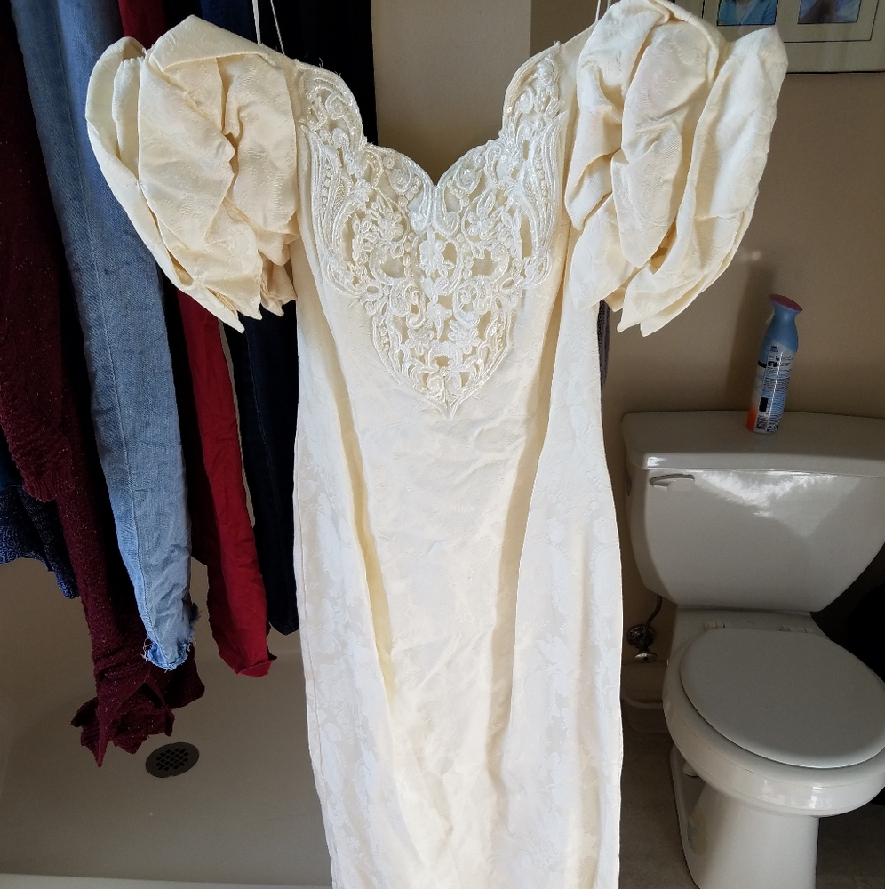 Vintage Jessica McClintock Gunne Sax Wedding Dress